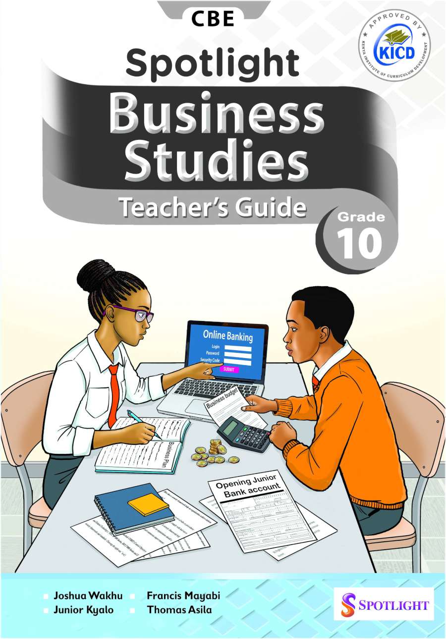 Spotlight Business Studies Teacher's Guide Grade 10