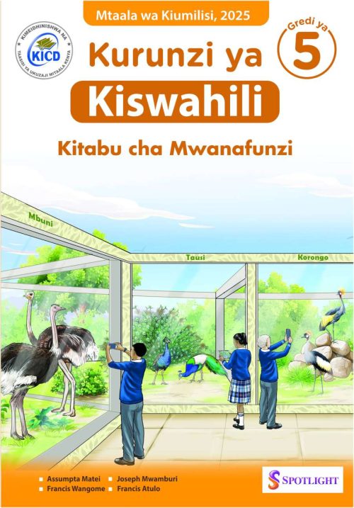 Kurunzi ya Kiswahili Kitabu cha Mwanafunzi Gredi ya 5