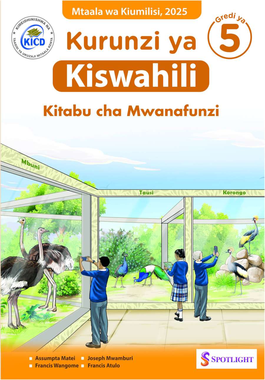 Kurunzi ya Kiswahili Kitabu cha Mwanafunzi Gredi ya 5
