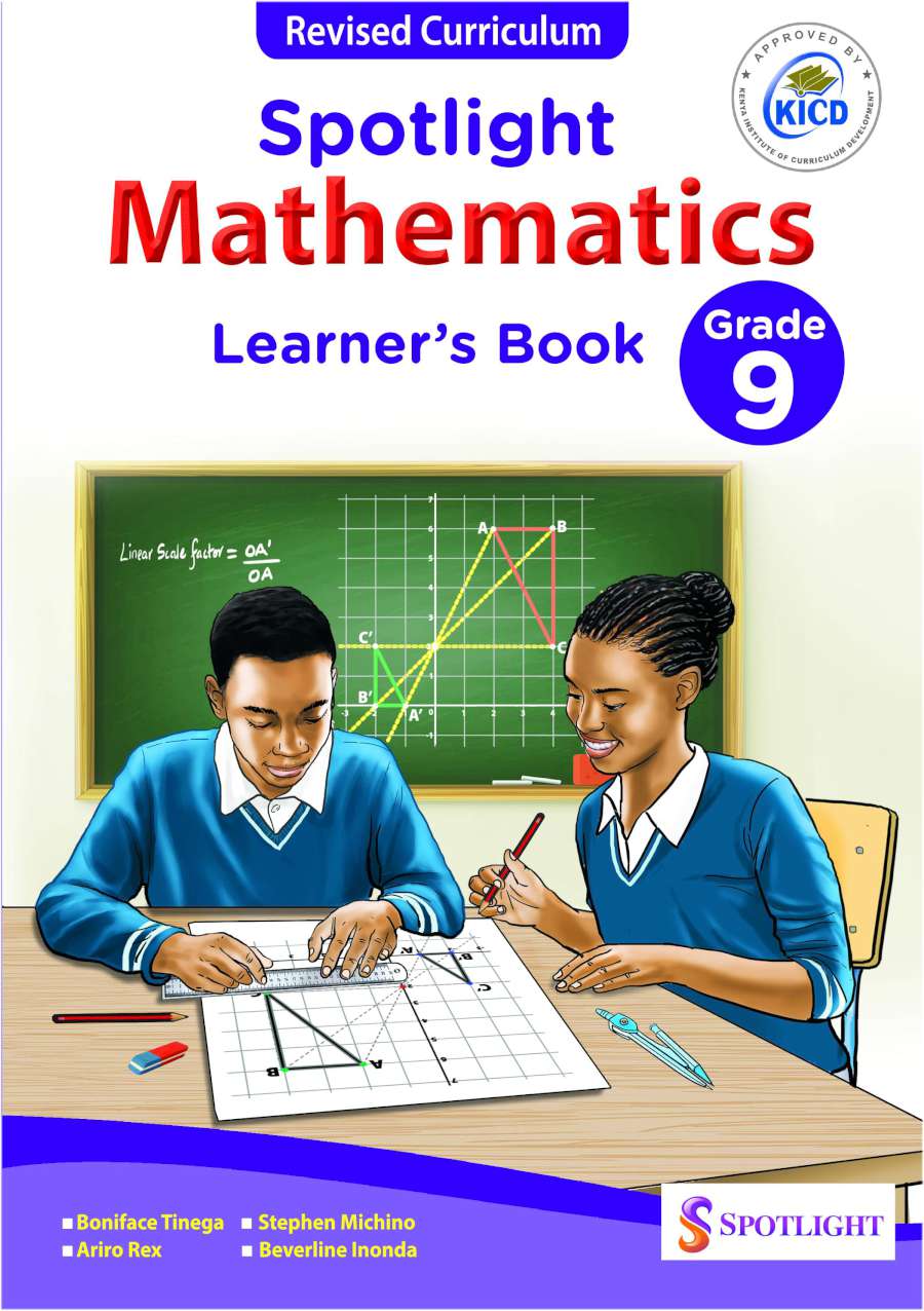 Spotlight Mathematics Learner's Book Grade 9
